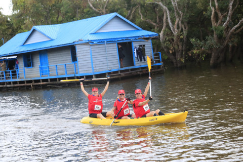 Team 338 / Raid Amazones Cambodge 2024 - J2 Canoe