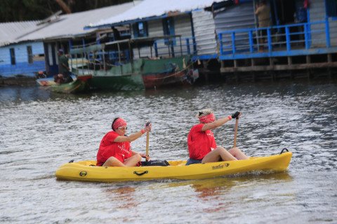Team 12 / Raid Amazones Cambodge 2024 - J2 Canoe