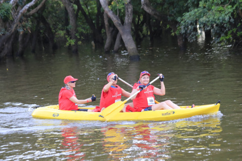 Team 333 / Raid Amazones Cambodge 2024 - J2 Canoe
