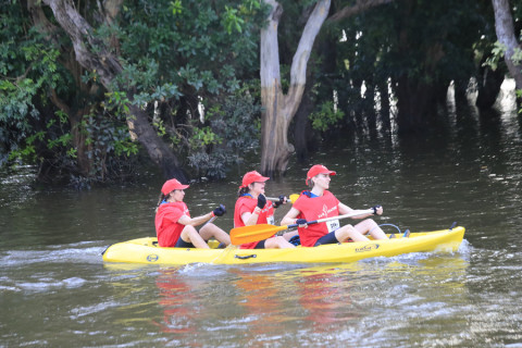 Team 314 / Raid Amazones Cambodge 2024 - J2 Canoe