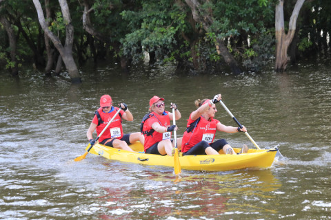 Team 326 / Raid Amazones Cambodge 2024 - J2 Canoe