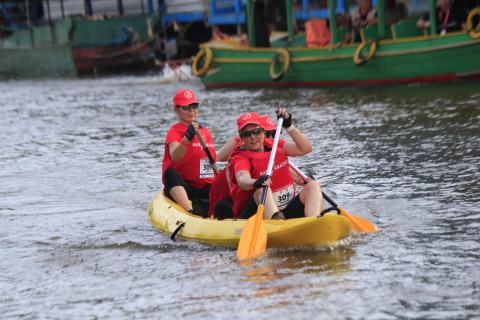 Team 309 / Raid Amazones Cambodge 2024 - J2 Canoe