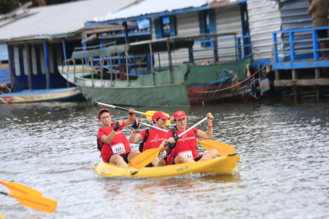 Team 322 / Raid Amazones Cambodge 2024 - J2 Canoe