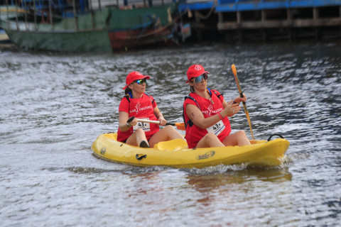 Team 43 / Raid Amazones Cambodge 2024 - J2 Canoe
