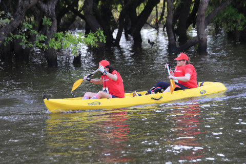 Team 54 / Raid Amazones Cambodge 2024 - J2 Canoe