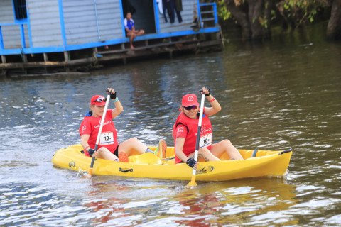 Team 10 / Raid Amazones Cambodge 2024 - J2 Canoe