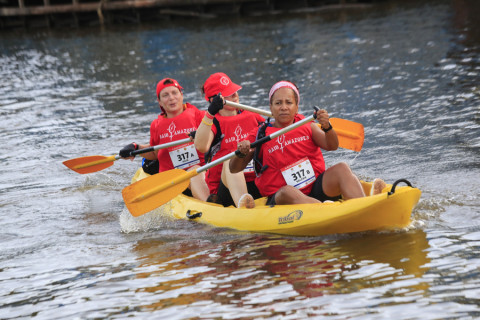 Team 317 / Raid Amazones Cambodge 2024 - J2 Canoe