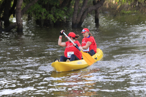 Team 85 / Raid Amazones Cambodge 2024 - J2 Canoe