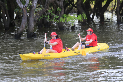 Team 74 / Raid Amazones Cambodge 2024 - J2 Canoe
