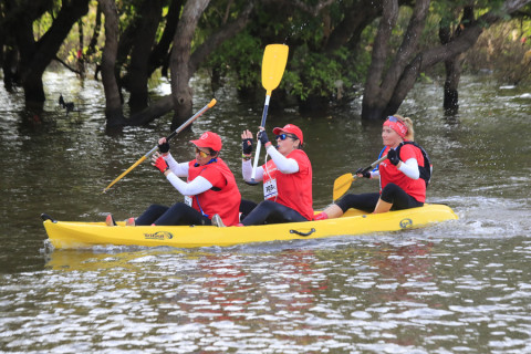 Team 303 / Raid Amazones Cambodge 2024 - J2 Canoe