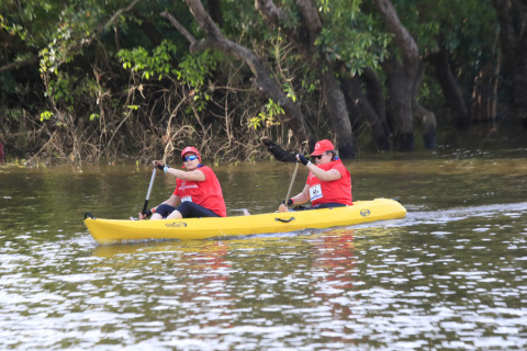 Team 41 / Raid Amazones Cambodge 2024 - J2 Canoe