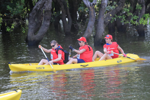 Team 306 / Raid Amazones Cambodge 2024 - J2 Canoe