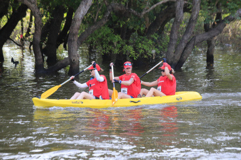 Team 312 / Raid Amazones Cambodge 2024 - J2 Canoe