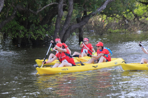 Team 72 / Raid Amazones Cambodge 2024 - J2 Canoe