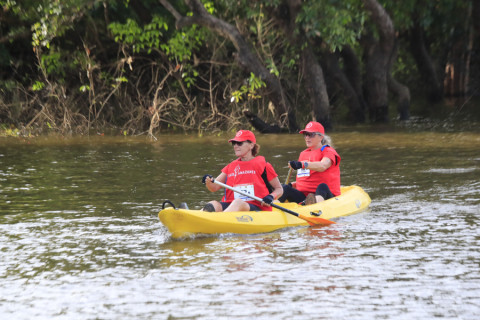 Team 62 / Raid Amazones Cambodge 2024 - J2 Canoe