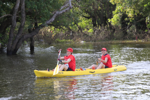 Team 03 / Raid Amazones Cambodge 2024 - J2 Canoe