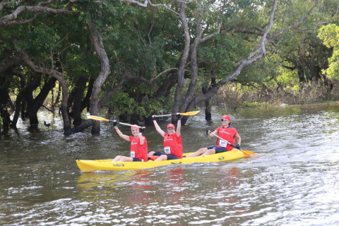 Team 320 / Raid Amazones Cambodge 2024 - J2 Canoe