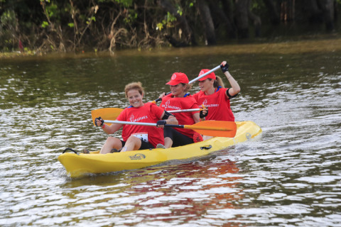 Team 323 / Raid Amazones Cambodge 2024 - J2 Canoe
