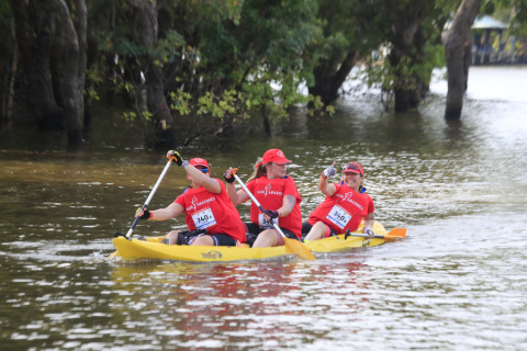 Team 340 / Raid Amazones Cambodge 2024 - J2 Canoe