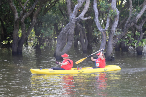 Team 06 / Raid Amazones Cambodge 2024 - J2 Canoe