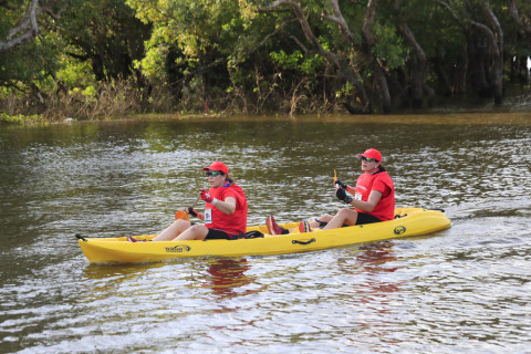 Team 50 / Raid Amazones Cambodge 2024 - J2 Canoe
