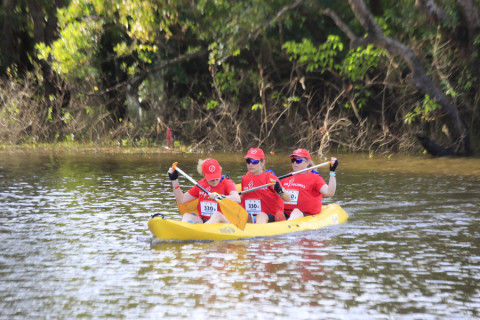 Team 330 / Raid Amazones Cambodge 2024 - J2 Canoe
