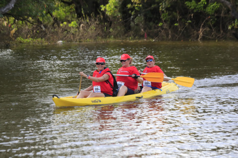 Team 310 / Raid Amazones Cambodge 2024 - J2 Canoe
