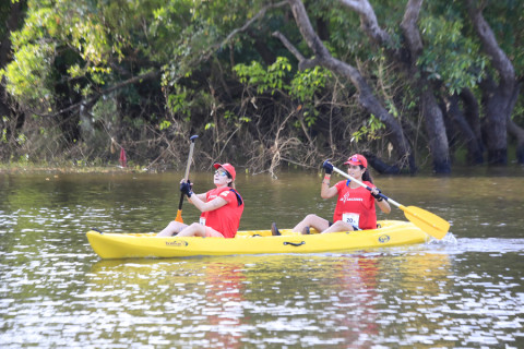Team 20 / Raid Amazones Cambodge 2024 - J2 Canoe