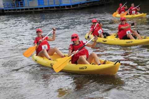 Team 19 / Raid Amazones Cambodge 2024 - J2 Canoe
