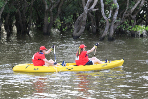 Team 16 / Raid Amazones Cambodge 2024 - J2 Canoe