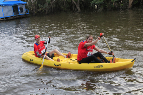 Team 29 / Raid Amazones Cambodge 2024 - J2 Canoe