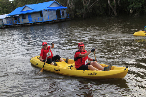 Team 62 / Raid Amazones Cambodge 2024 - J2 Canoe