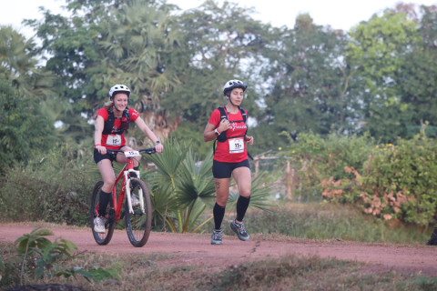 Team 15 / Raid Amazones Cambodge 2024 - J3 Run and Bike