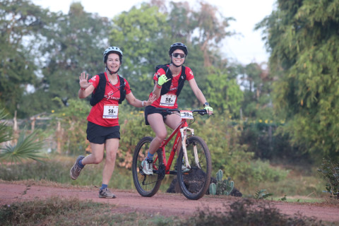 Team 58 / Raid Amazones Cambodge 2024 - J3 Run and Bike