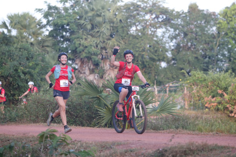 Team 01 / Raid Amazones Cambodge 2024 - J3 Run and Bike