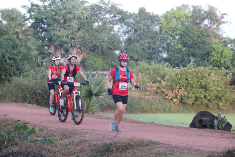 Team 314 / Raid Amazones Cambodge 2024 - J3 Run and Bike