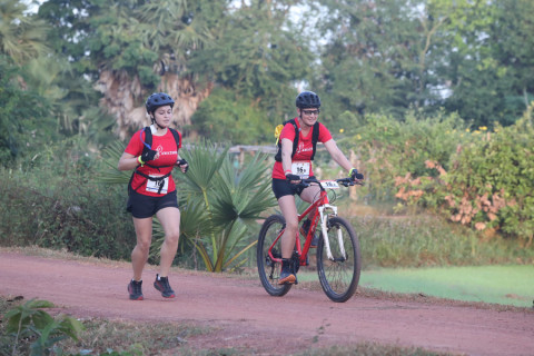 Team 16 / Raid Amazones Cambodge 2024 - J3 Run and Bike