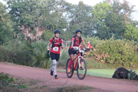 Team 20 / Raid Amazones Cambodge 2024 - J3 Run and Bike