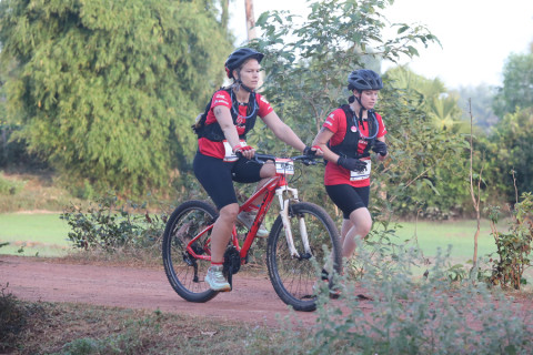 Team 68 / Raid Amazones Cambodge 2024 - J3 Run and Bike