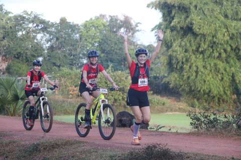 Team 338 / Raid Amazones Cambodge 2024 - J3 Run and Bike