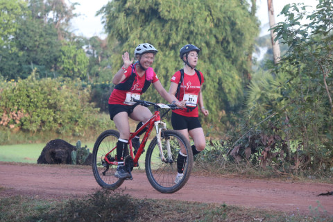 Team 31 / Raid Amazones Cambodge 2024 - J3 Run and Bike