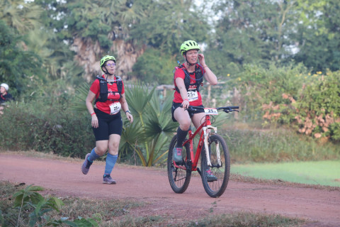 Team 25 / Raid Amazones Cambodge 2024 - J3 Run and Bike