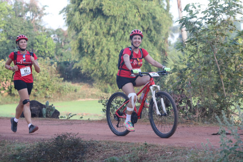 Team 17 / Raid Amazones Cambodge 2024 - J3 Run and Bike