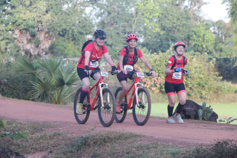 Team 335 / Raid Amazones Cambodge 2024 - J3 Run and Bike