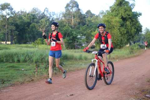 Team 29 / Raid Amazones Cambodge 2024 - J3 Run and Bike