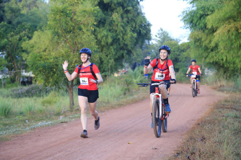 Team 04 / Raid Amazones Cambodge 2024 - J3 Run and Bike