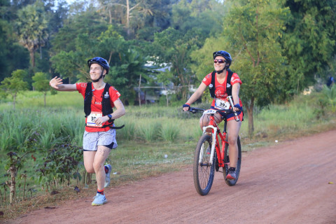 Team 39 / Raid Amazones Cambodge 2024 - J3 Run and Bike