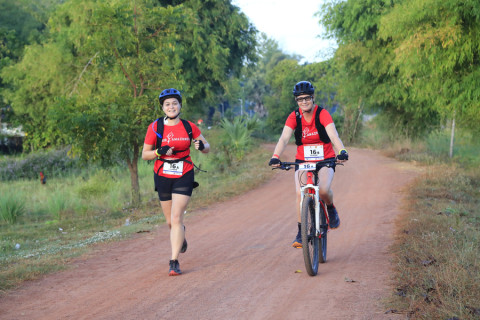 Team 16 / Raid Amazones Cambodge 2024 - J3 Run and Bike
