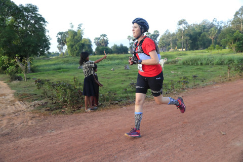 Team 74 / Raid Amazones Cambodge 2024 - J3 Run and Bike