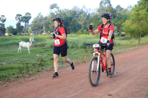 Team 11 / Raid Amazones Cambodge 2024 - J3 Run and Bike